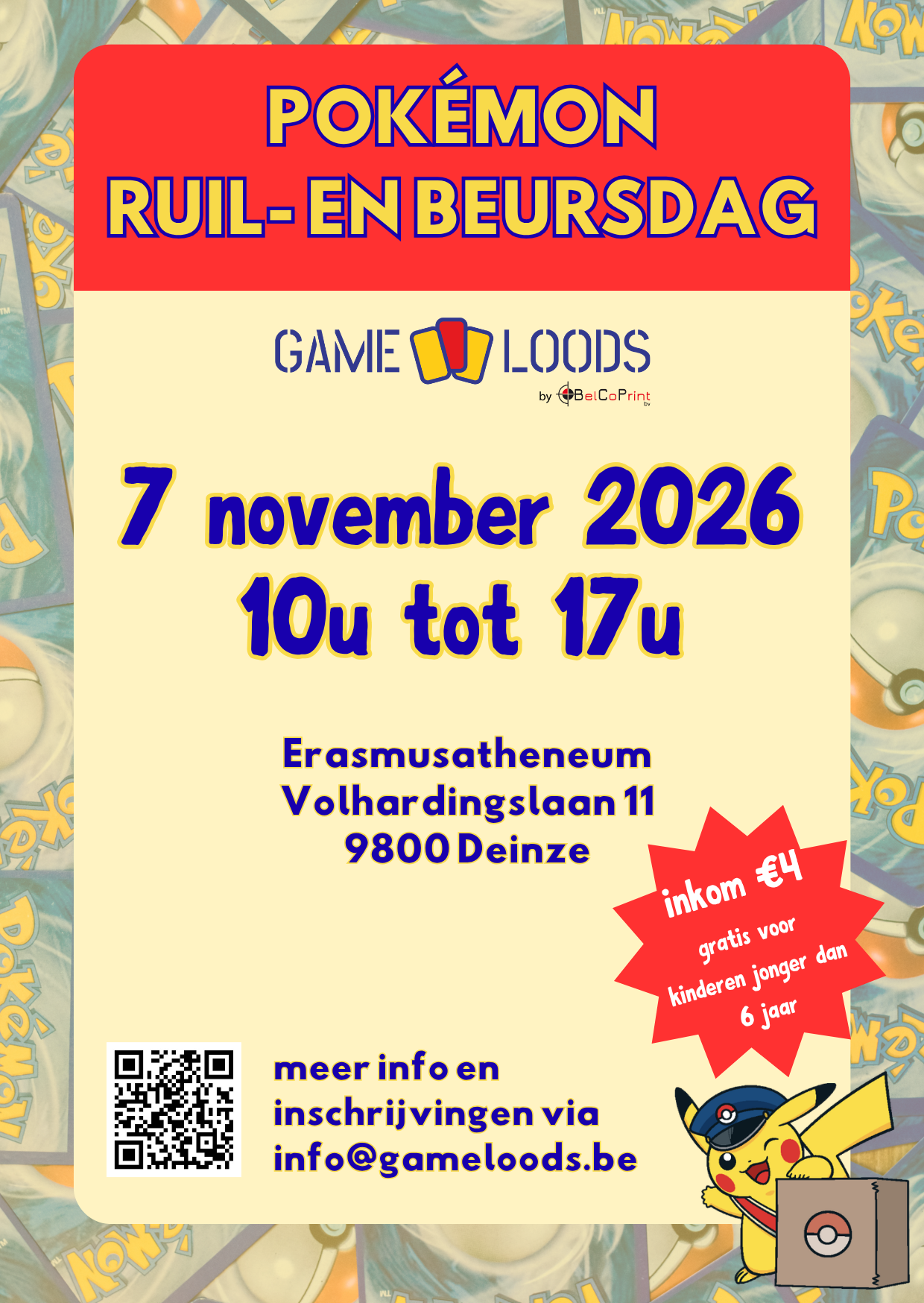 Gameloods Pokémon Beurs